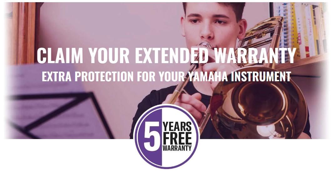 PEACE OF MIND - EXTENDED WARRANTY on Brass, Woodwind and Percussion Instruments